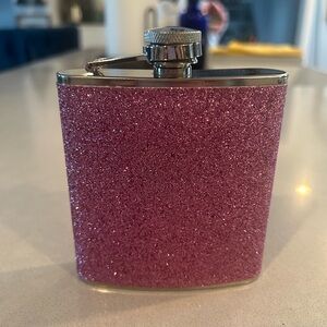 Glitter Pink Flask